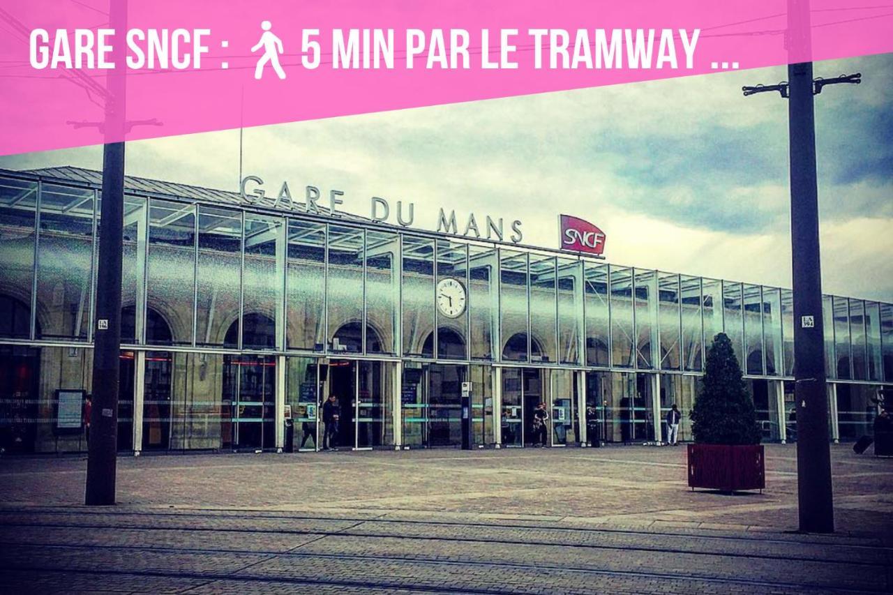 Tramway 12 Jaures Cosy Proche Gare Apartment Le Mans Exterior photo